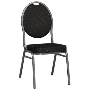 Herman konferenciaszék - fekete 